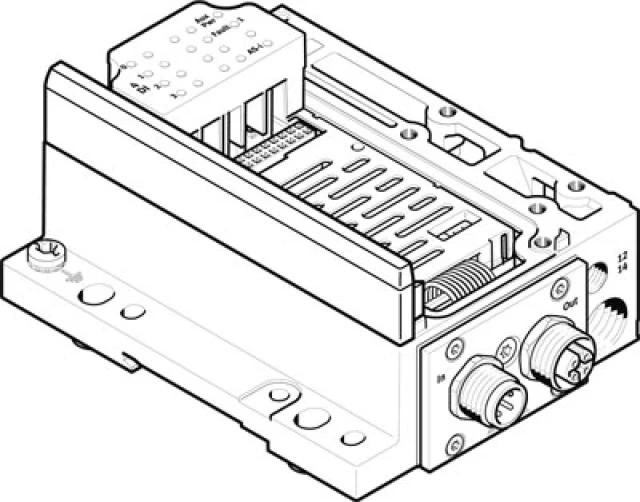 Электрический интерфейс Festo VMPA-ASI-EPL-E-8E8A-Z