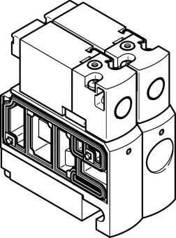 Распределитель с электроуправлением Festo CPVSC1-M4H-J-H-Q3