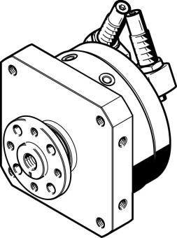 Неполноповоротный привод Festo DSM-25-270-CC-FW-A-B
