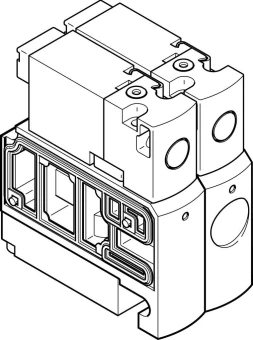 Распределитель с электроуправлением Festo CPVSC1-M1HT-J-H-Q3