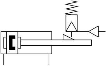 Компактный пневмоцилиндр Festo ADN-50-KP