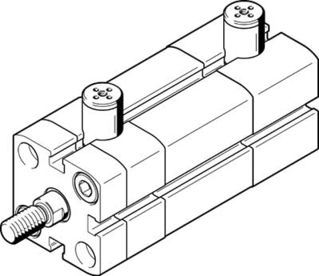 Компактный пневмоцилиндр Festo ADN-25-EL