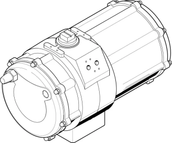 Неполноповоротный привод Festo DAPS-2880-090-R-F16
