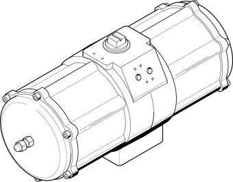 Неполноповоротный привод Festo DAPS-3840-090-R-F16