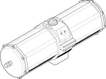Неполноповоротный привод Festo DAPS-2880-090-RS1-F16
