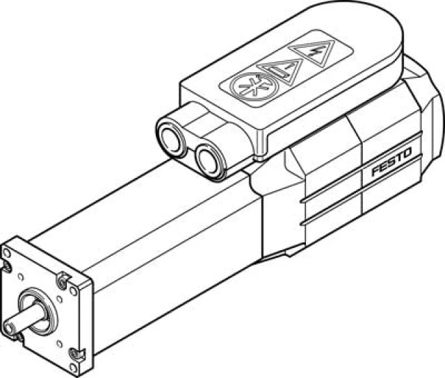 Серводвигатель Festo EMMS-AS-40-M-LS-TMB