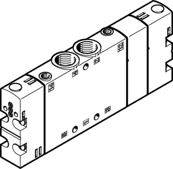 Базовый распределитель Festo CPE18-P1-5/3ES-1/4