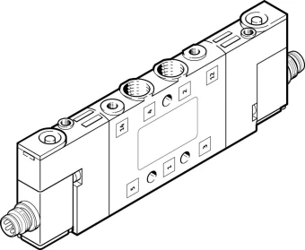Распределитель с электроуправлением Festo CPE10-M1CH-5J-M7