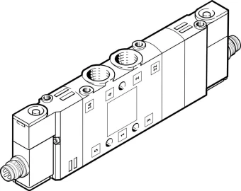 Распределитель с электроуправлением Festo CPE10-M1CH-5/3ES-M7