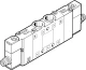 Распределитель с электроуправлением Festo CPE14-M1CH-5J-1/8
