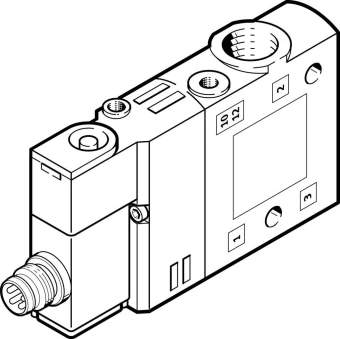 Распределитель с электроуправлением Festo CPE14-M1CH-3GLS-1/8