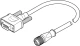 Кабель кодирующего устройства Festo NEBM-M12G8-E-5-S1G9
