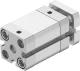 Компактный пневмоцилиндр Festo ADNGF-20-20-P-A