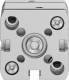 Компактный пневмоцилиндр Festo ADNGF-25-5-P-A