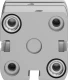 Компактный пневмоцилиндр Festo ADNGF-25-5-P-A