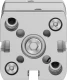 Компактный пневмоцилиндр Festo ADNGF-25-15-P-A