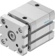 Компактный пневмоцилиндр Festo ADNGF-50-25-P-A