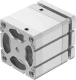 Компактный пневмоцилиндр Festo ADNGF-100-40-P-A