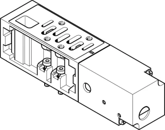 Вертикальная изолирующая плита Festo VABF-S1-2-L1D1-C