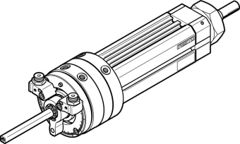 Поворотно-линейный модуль Festo DSL-40-125-270-P-A-S2-B