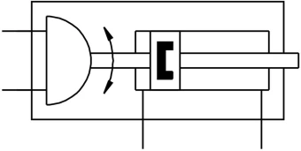 Поворотно-линейный модуль Festo DSL-40-125-270-P-A-S2-B