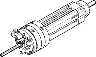 Поворотно-линейный модуль Festo DSL-20-270-P-A-S20-KF-B