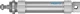 Круглый пневмоцилиндр Festo DSNU-40-100-PPS-A