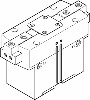 Захват параллельный с большим усилием Festo HGPT-63-A-B-G2