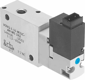Распределитель с электроуправлением Festo VOVG-L10-M32C-AH-M5-1H3