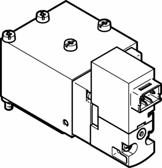 Распределитель с электроуправлением Festo VOVG-B12-M52Q-AH-F-1H2