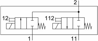 Вакуумный клапан Festo MHA1-2X2/2G-1,5-3-3-3