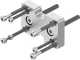 Адаптерная плита для параллельного захвата Festo DHAA-G-Q5-16-B8-16