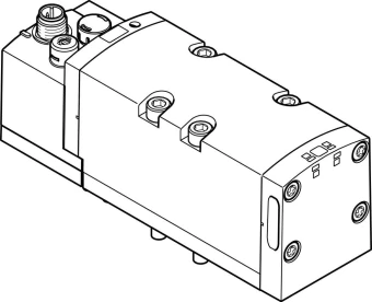 Распределитель с электроуправлением Festo VSVA-B-M52-MD-D2-1R5L