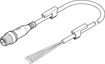 Соединительный кабель Festo NEBU-LE5-K-1-M12G5