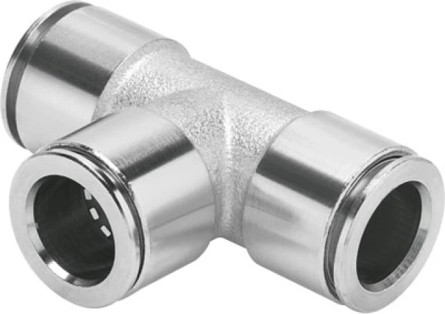 Тройник цанговый прямой Festo NPQM-T-Q14-E-P10