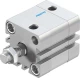 Компактный пневмоцилиндр Festo ADN-32-10-A-PPS-A