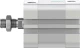 Компактный пневмоцилиндр Festo ADN-32-15-A-PPS-A