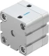 Компактный пневмоцилиндр Festo ADN-50-10-I-PPS-A