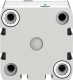 Компактный пневмоцилиндр Festo ADN-50-25-I-PPS-A