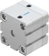 Компактный пневмоцилиндр Festo ADN-50-10-A-PPS-A