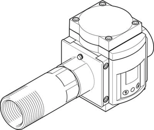 Датчик расхода Festo SFAM-90-10000L-TG112-2SV-M12