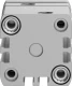 Компактный пневмоцилиндр Festo ADNGF-32-20-PPS-A