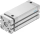Компактный пневмоцилиндр Festo ADNGF-40-80-PPS-A