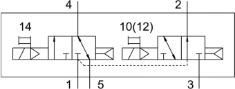 Распределитель с электроуправлением Festo VUVG-L10-T32H-AT-M7-1R8L
