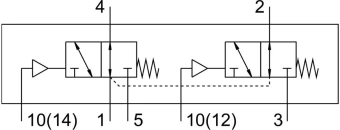Пневмораспределитель Festo VUWG-L18-T32U-M-G14