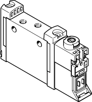 Распределитель с электроуправлением Festo VUVG-L10A-M52-MZT-M3-1P3