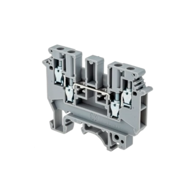 Клемма винтовая многовыводная MEYERTEC MTU-FO4 (комплект 15 шт)