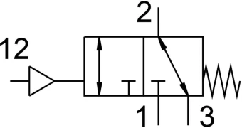 Пневмораспределитель Festo VUWS-L25-M32C-M-G14
