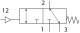 Пневмораспределитель Festo VUWS-L25-M32C-M-N14