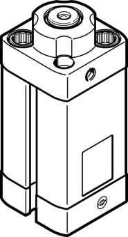 Стопорный пневмоцилиндр Festo DFSP-20-15-DF-PA
